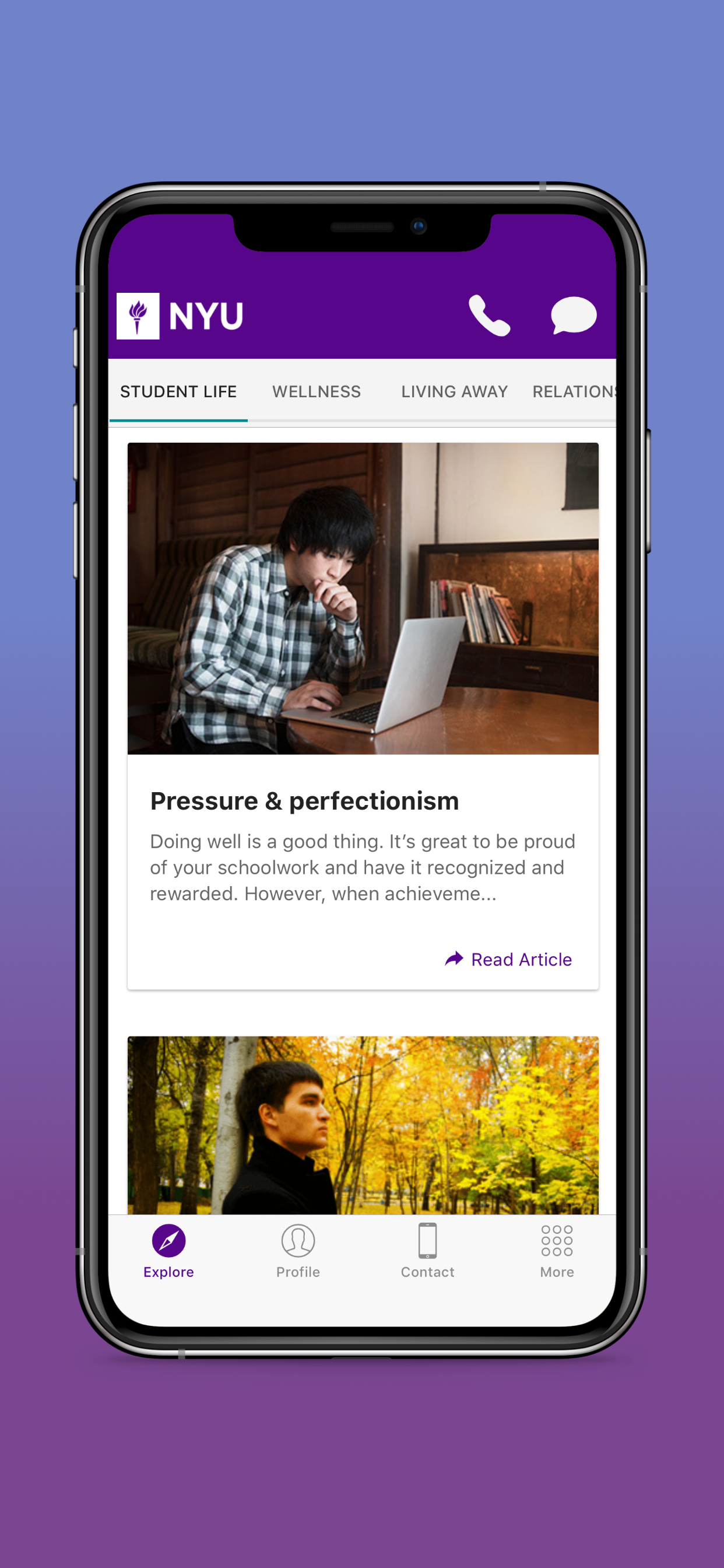 NYU Wellness Exchange