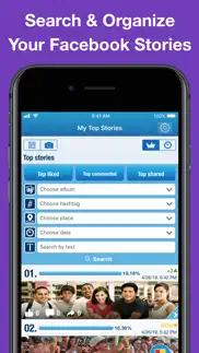 mytopfollowers social tracker iphone screenshot 2