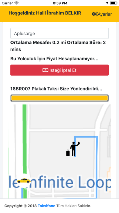 Screenshot #3 pour Taksifone