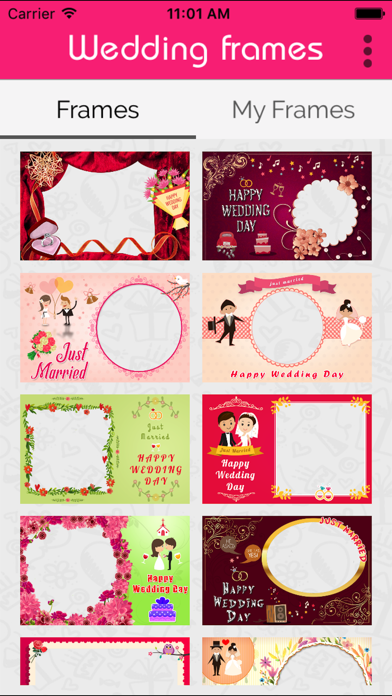 Screenshot #1 pour Wedding Photos Frame