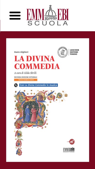 Divina Commedia-Emmebi Scuola Screenshot