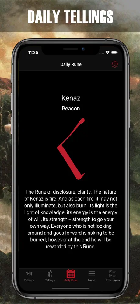 Ancient rune magic in practice