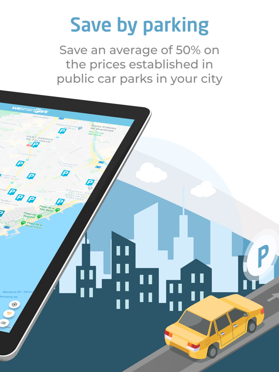 wesmartPark iPad screenshot 2 - Navigation app