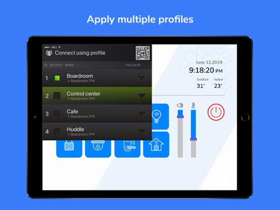 TPControl iPad screenshot 4 - Utilities app