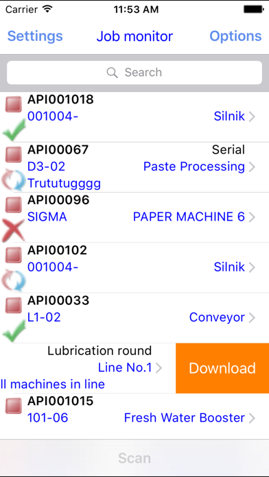 API PRO Offline Screenshot
