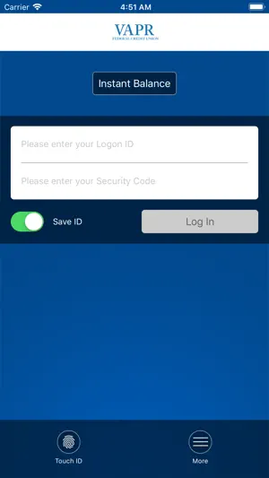 VAPR MOBILE BANKING screenshot 2