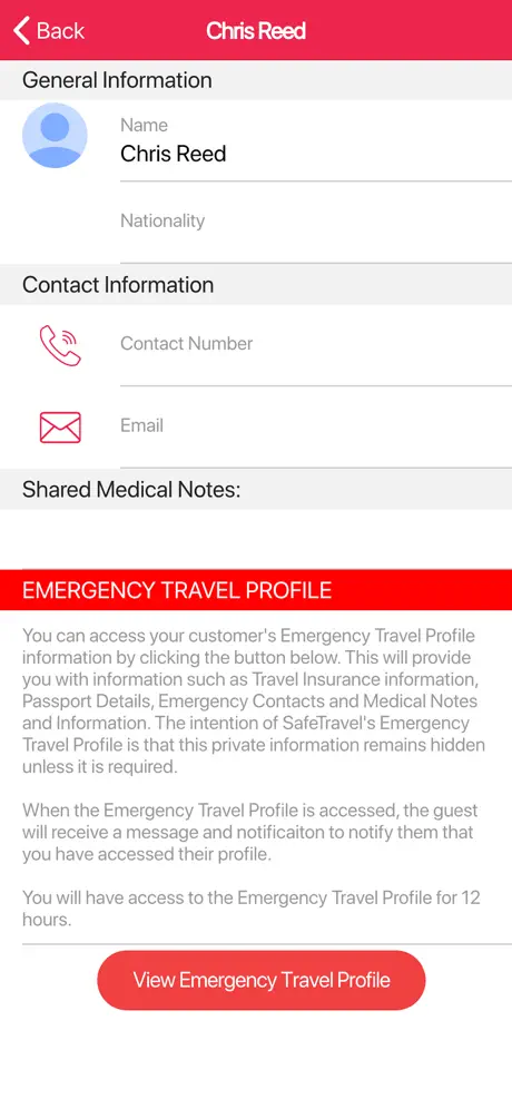 SafeTravels Tour Manager