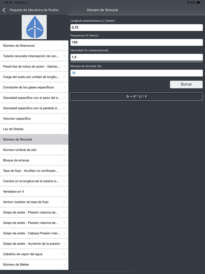 Paquete de Mecánica de fluidos