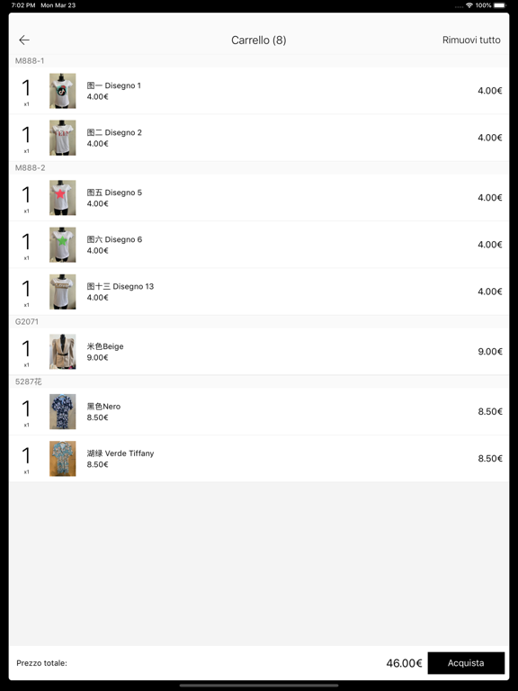 STAR FASHION PADOVA iPad screenshot