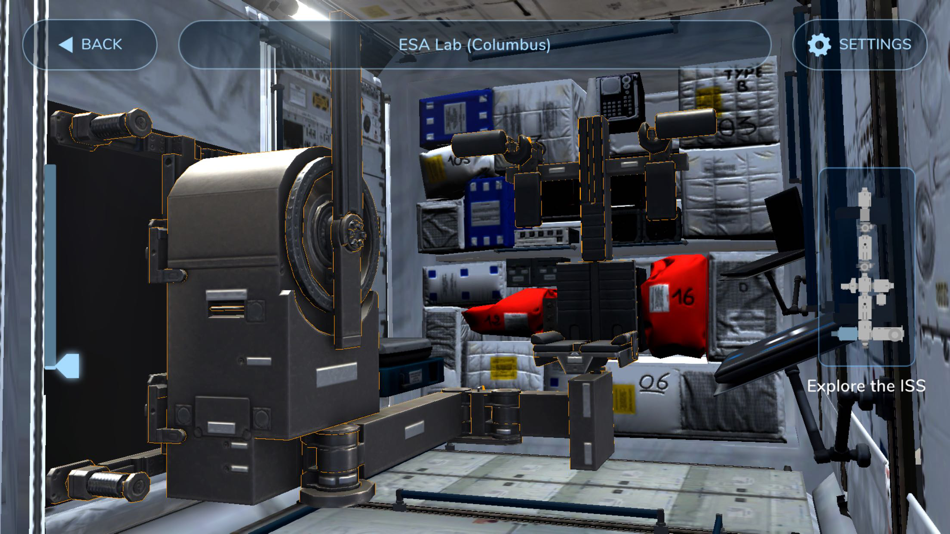 #3. ISS ExplorAR (iOS) Podle: Octagon Studio Ltd