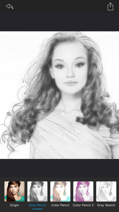 Photo Sketch & Pencil Sketcher Screenshot