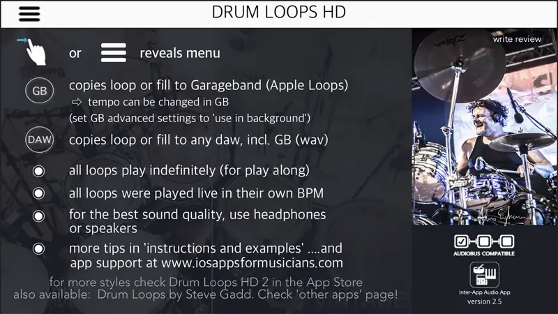 Drum Loops HD screenshot 1 of 9