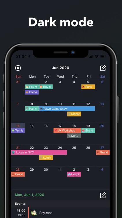 Sticker Calendar: Time Planner screenshot-4