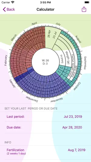 My Pregnancy Calendar screenshot 2