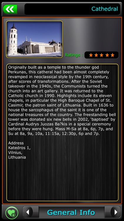 Vilnius City Travel Explorer