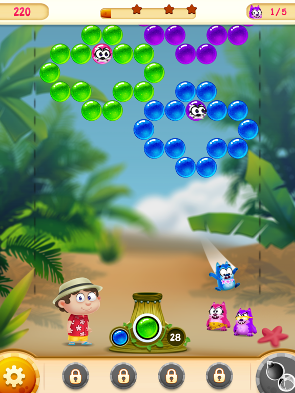 Beach Pop: Bubble Shooter Game iPad screenshot 6 - Games app