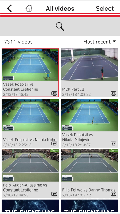 Tennis Canada HP TVのおすすめ画像2