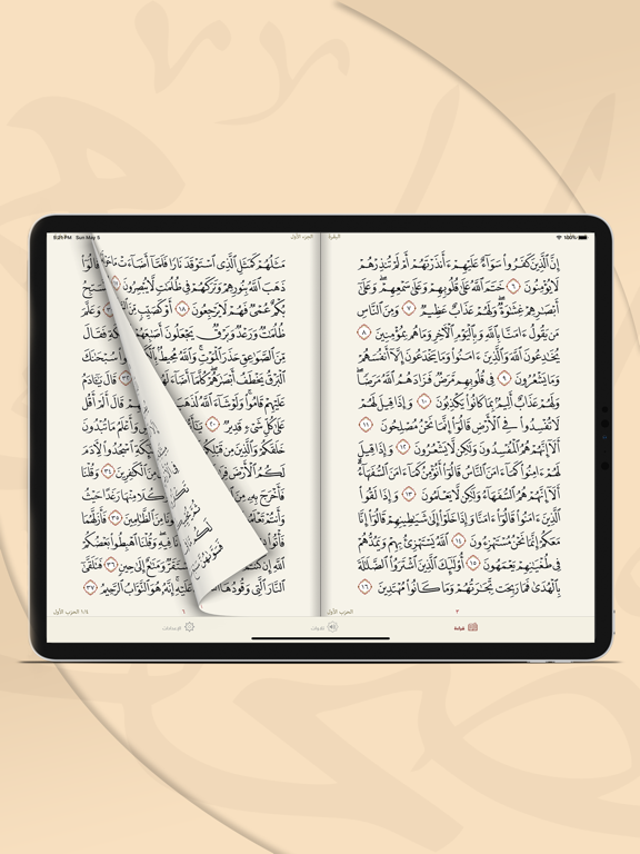المصحف الجامع Al-Jame' Quran iPad screenshot 3 - Reference app