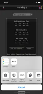 Holidays Countdown screenshot #5 for iPhone