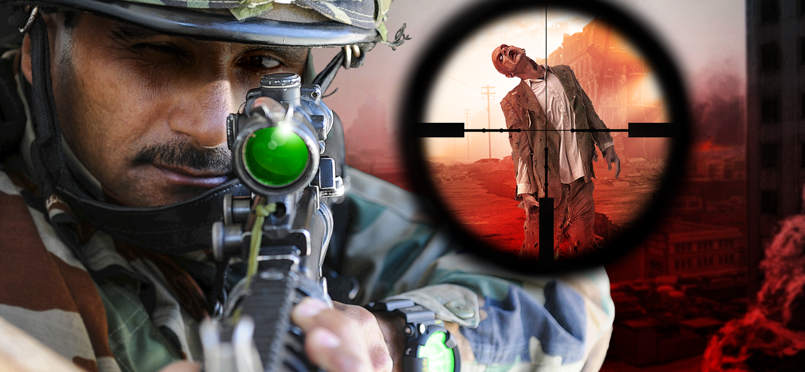 SNIPER: 3D Zombie Hunting Game