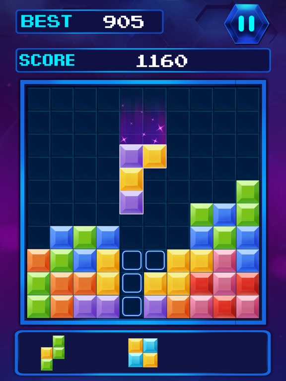 Screenshot #6 pour Amusement Block Puzzle Brique