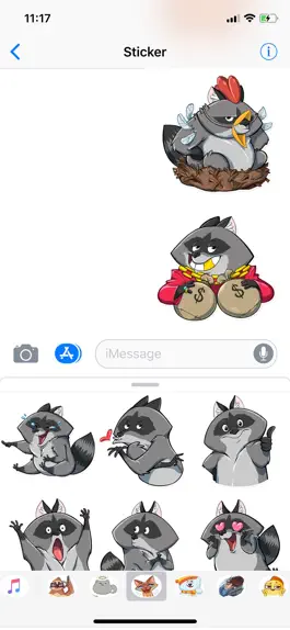 Game screenshot Fox Cute Funny Emoji Stickers hack