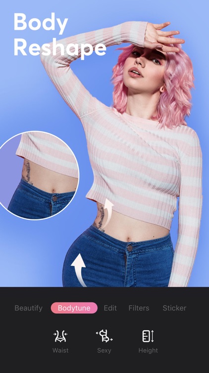 Sweet Selfie: Body&Face Editor