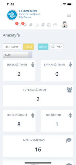 Game screenshot e-Kurankursu Öğrenci Bilgi Sis hack