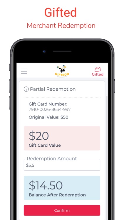Gifted Merchant Redemption screenshot-3