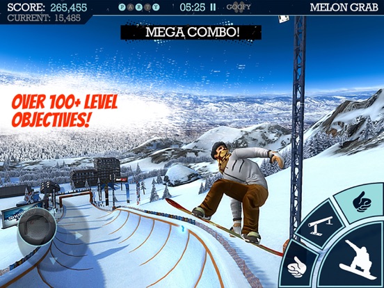 Snowboard Party iPad app afbeelding 2