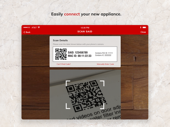 App screenshot