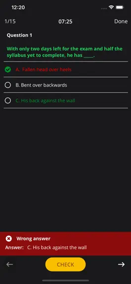 Game screenshot English idioms in use hack