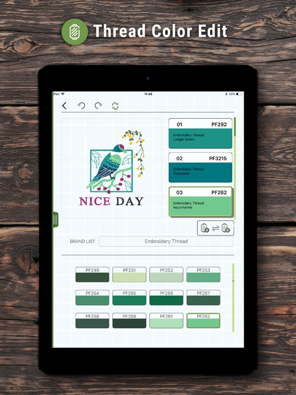 MyPatterns iPad screenshot