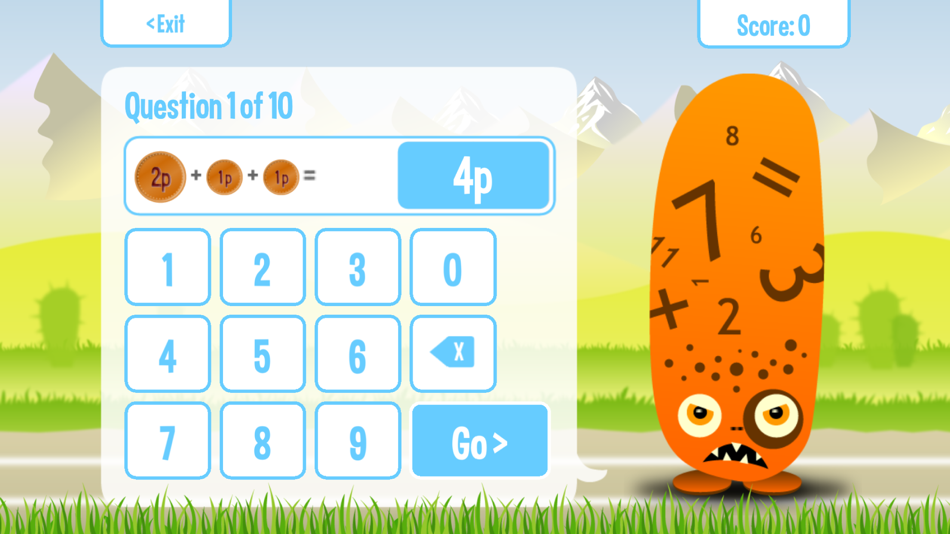 #4. Squeebles Add & Subtract (iOS) 由: KeyStageFun