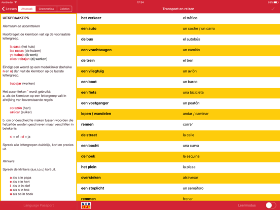 Snelcursus Spaans | NED-SPA iPad app afbeelding 4