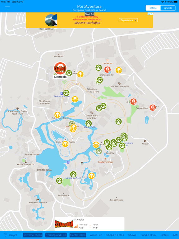 Screenshot #4 pour Offline Guide: PortAventura