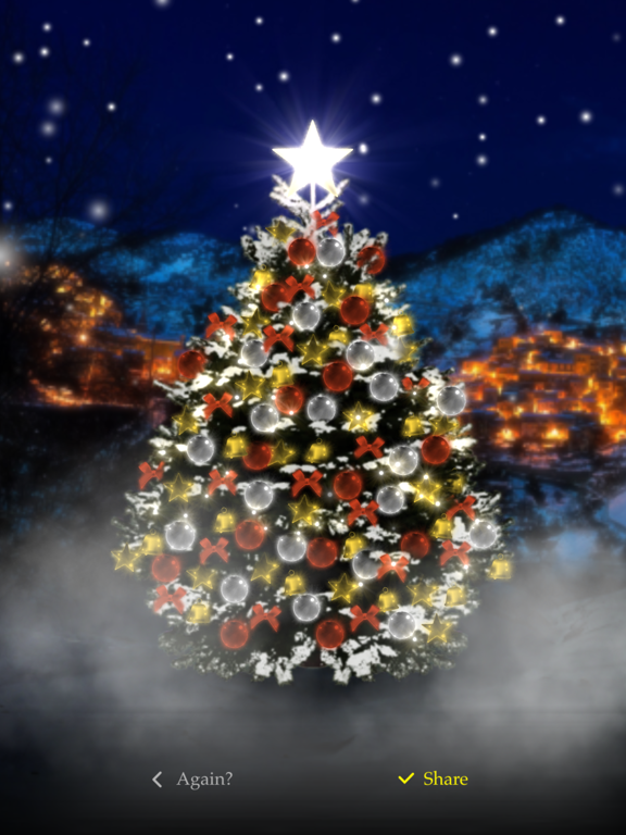 Your Christmas Tree Decoration iPad screenshot