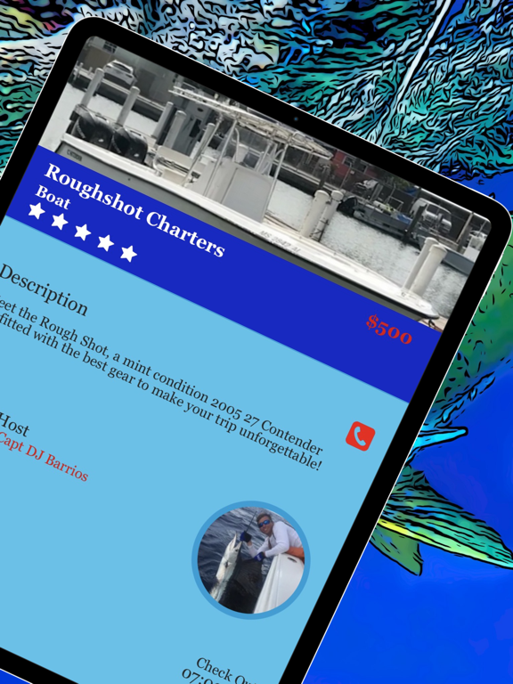 Key West Charters iPad screenshot 3 - Sports app