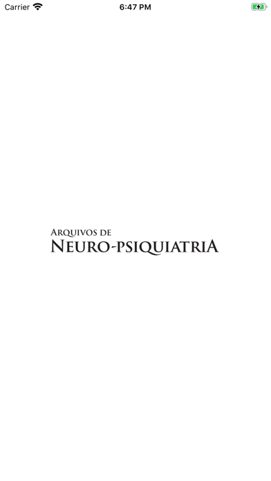 Screenshot #1 pour ANP - Arq de Neuro-Psiquiatria