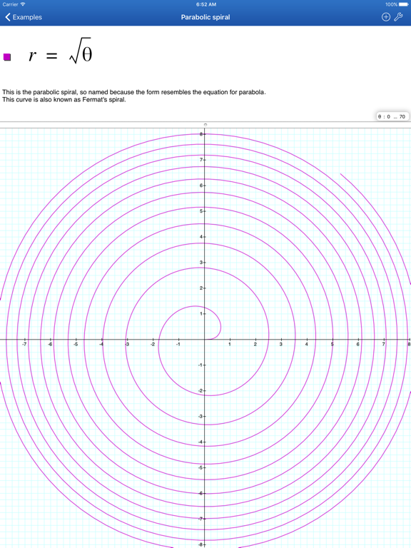 Graphing Calculator AR iPad screenshot 7 - Education app