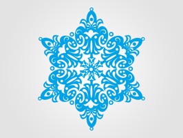 Beautiful Snowflakes Stickers