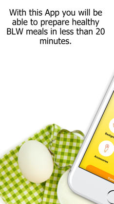 Baby Led Weaning Quick Recipes screenshot 1