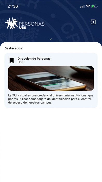 Personas USS Screenshot