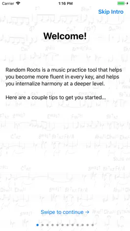 Game screenshot Random Roots - Music Trainer apk