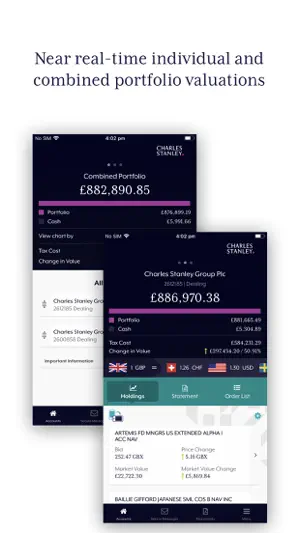 Charles Stanley My Accounts screenshot 4