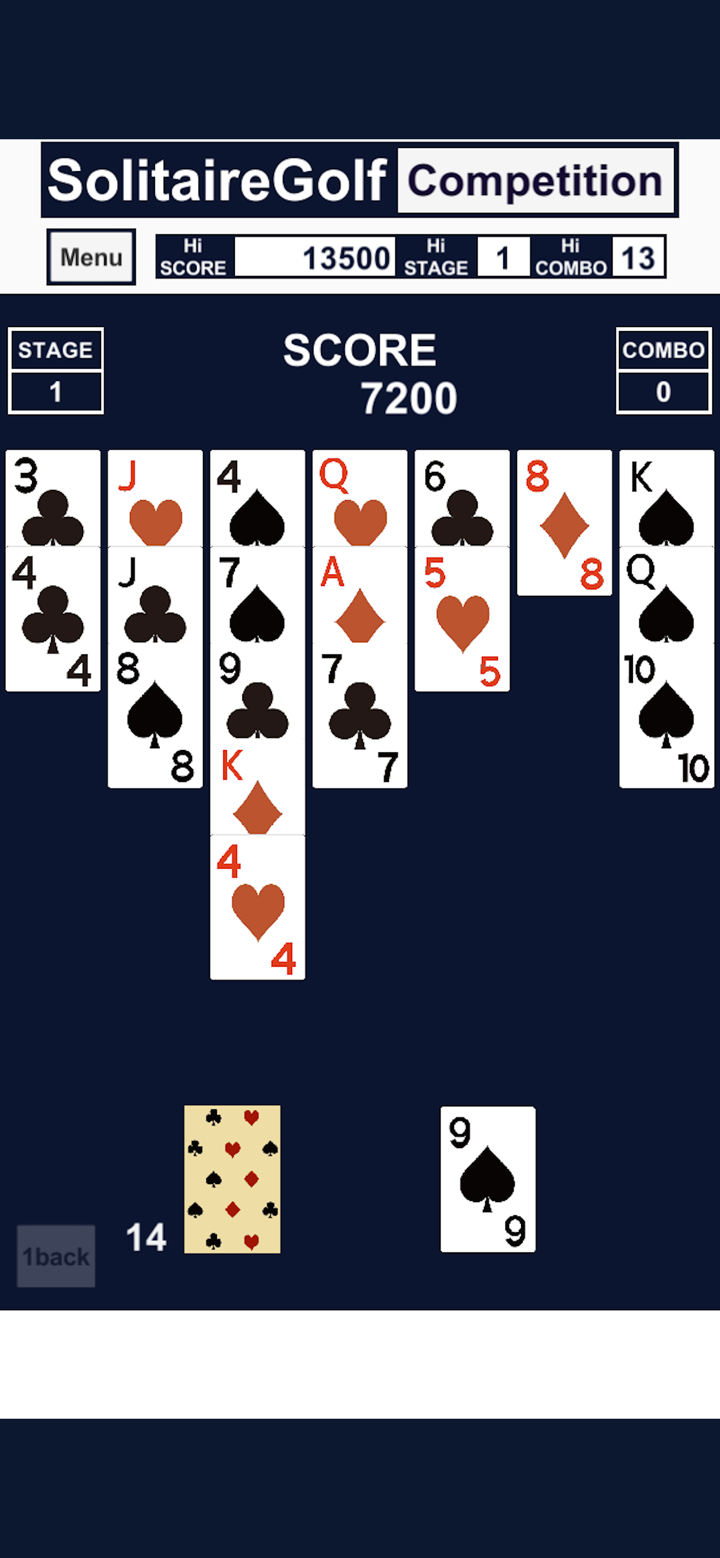 Solitaire Golf Competition Info on United States App Store - App ...