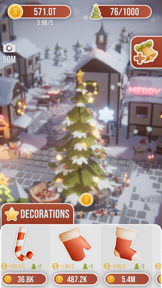 Idle Christmas Tree screenshot