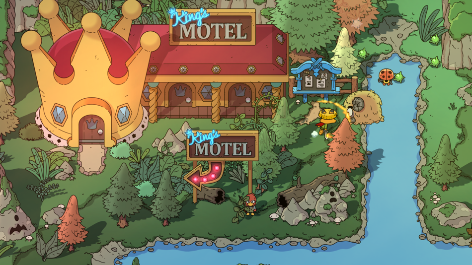 #8. The Swords of Ditto (iOS) بواسطة: Devolver