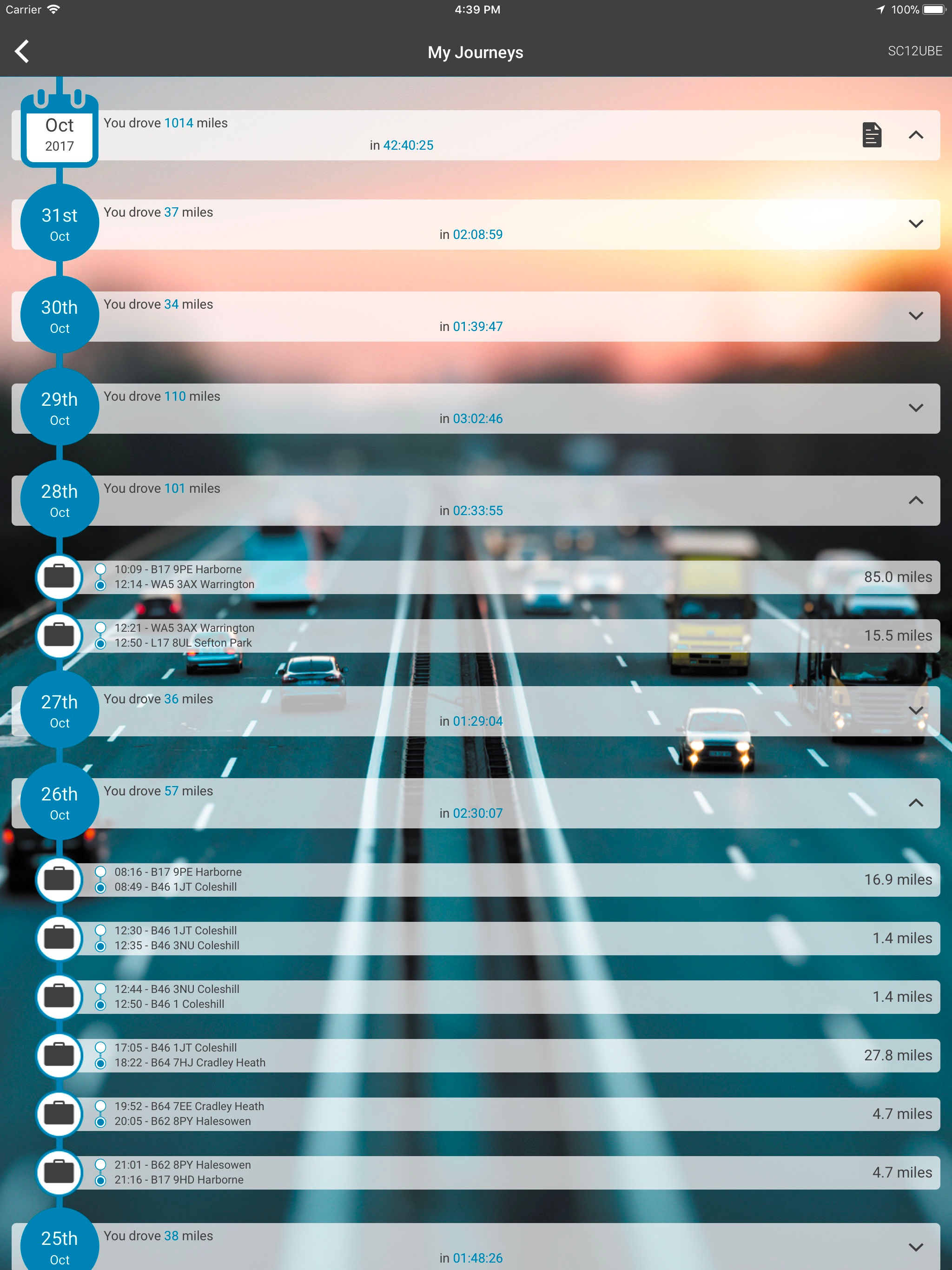 Trakm8 Drive screenshot 9