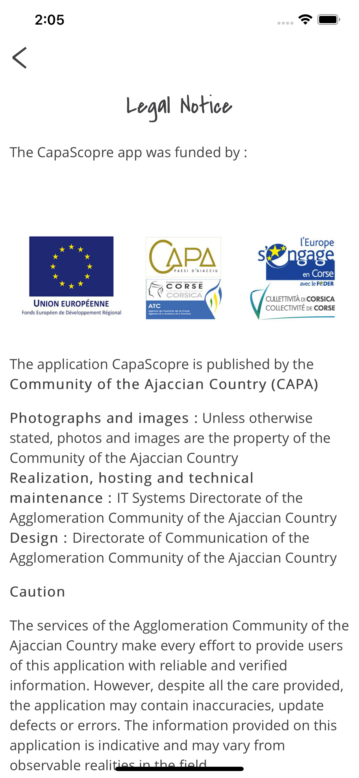 CAPA SCOPRE screenshot 6
